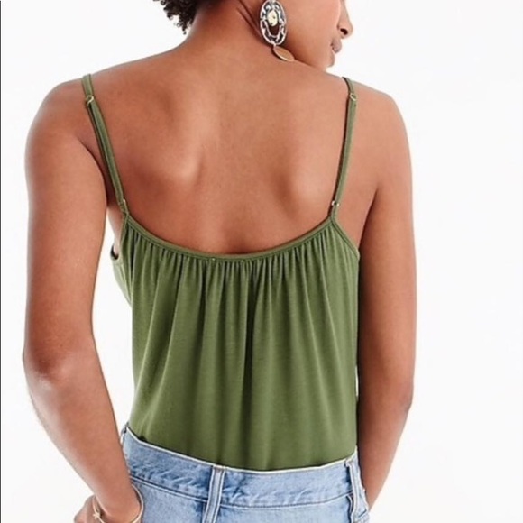 J Crew Drapey Wrap-front Tank/Bodysuit - Picture 2 of 5